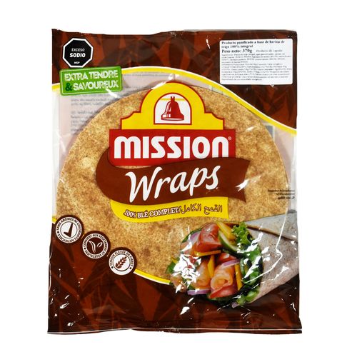 Tortilla MISSION Integral 25 cm 370 g