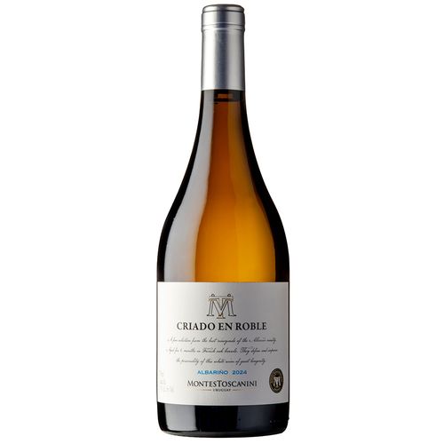 Vino Blanco Albariño Criado en Roble MONTES TOSCANINI 750 ml