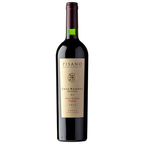 Vino Tinto Tannat Gran Reserva Oculta PISANO 750 ml