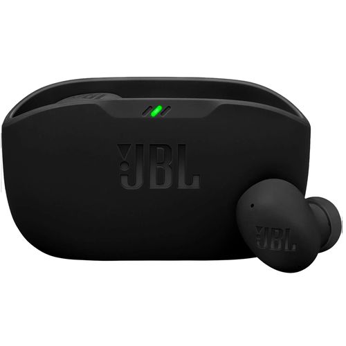 Auricular Tws JBL Wave Buds 2 negro con cancelación de ruido