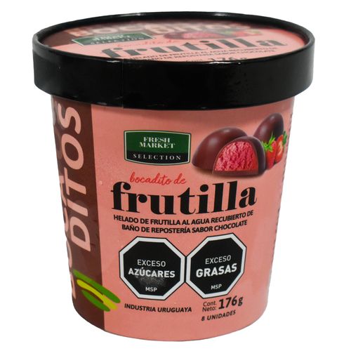 Bocaditos FRESH MARKET Selection frutilla 176 g