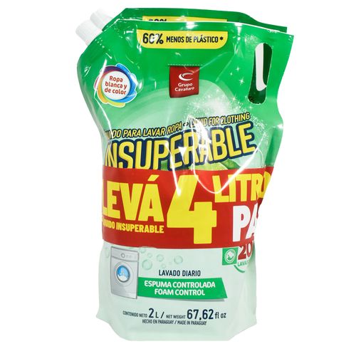 Pack x2 Jabón liquido INSUPERABLE citrus 2 L