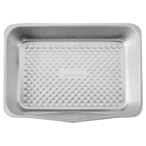 Bandeja 40 x 29 cm alto de aluminio