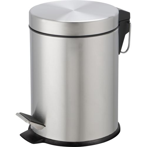 Papelera en acero con pedal 3 L 22,5 x 16,8 x 25,7 Mate
