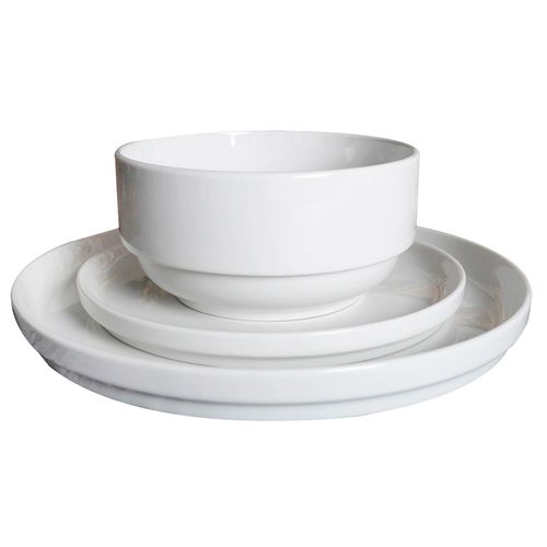Plato 20 cm Puré White