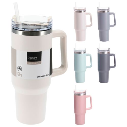 Jarro Térmico acero inoxidable varios colores 1200 ml