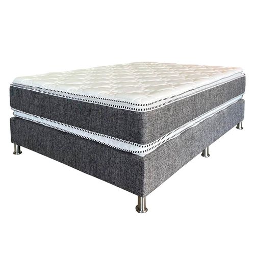 Conjunto de sommier Selecto Premium 2 plazas 140x190x30 cm