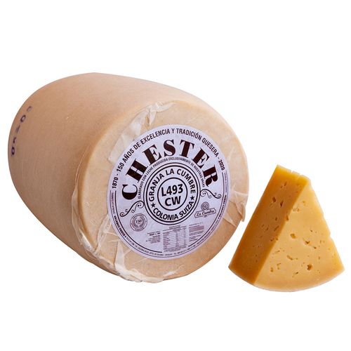 Queso chester granja LA CUMBRE kg