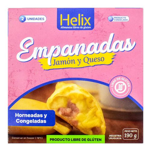 Empanadas de jamón y queso HELIX (sin glúten)