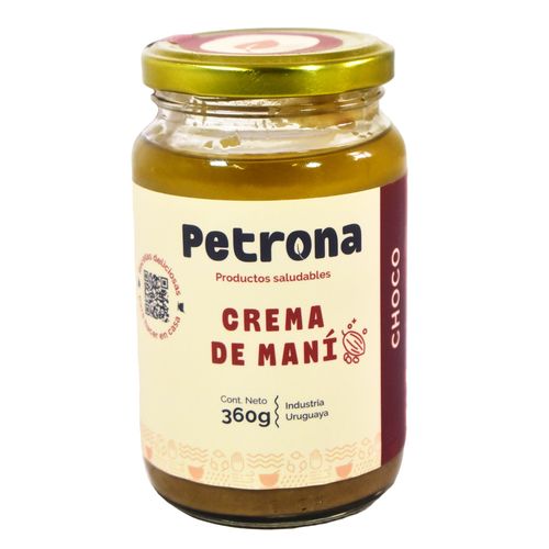 Crema de Maní y Chocolate PETRONA 360 g