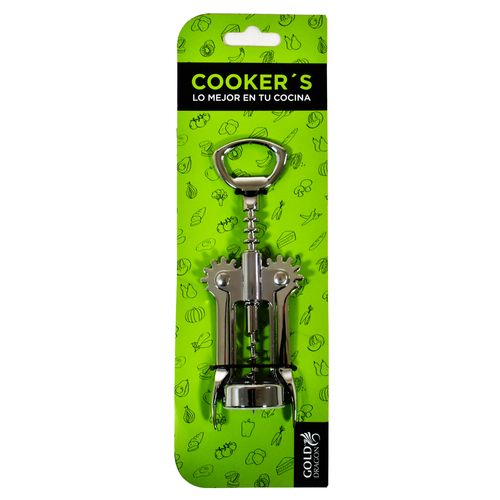 Sacacorcho Acero Inoxidable COOKER´S