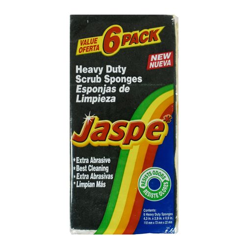 Pack fibra esponja JASPE 6 un.