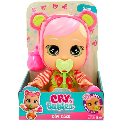 CRY BABIES Muñeca Day Care Sam