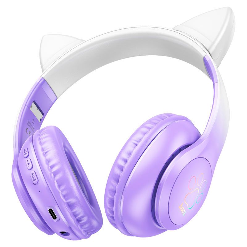 Auricular-Bt-HOCO-Mod.-W42-CAT-Conorejas-Infantil-Purple