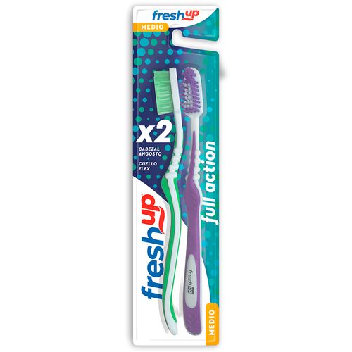 Cepillo Dental FRESH UP 2x1