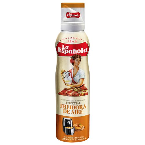 Aceite de Semillas para Freidora de Aire Spray LA ESPAÑOLA 200 g
