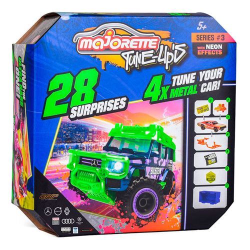 MAJORETTE pack x4 auto caja sorpresa