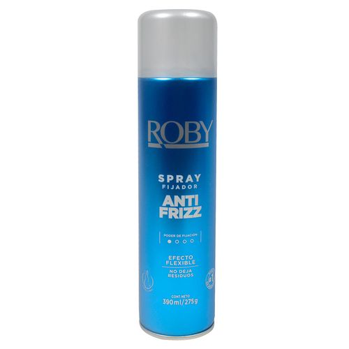 Fijador ROBY antifrizz new spray 390 ml