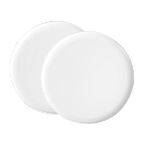 Set x 2 Platos Postre 20 cm Blancos