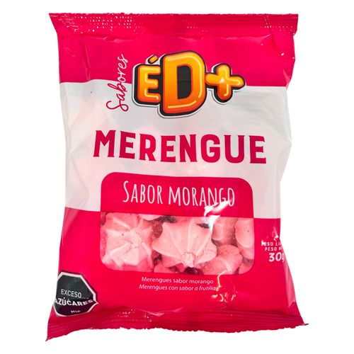 Merengues ED+ Morango 30 g