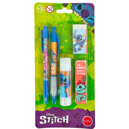 Set escritura Stitch 5 un.