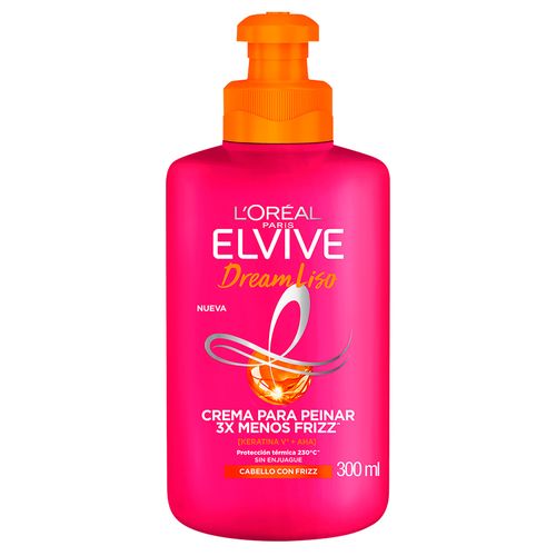 Crema de peinar ELVIVE dream liso 300 g