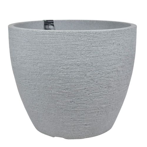Maceta en Poliresina línea Europa 52 x 35 x 42 cm Granito