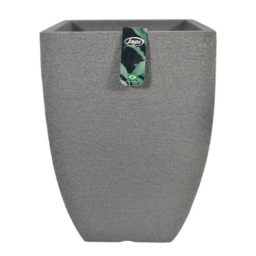 Maceta en Poliresina línea Moderna 37 x 23 x 54 cm Mármol