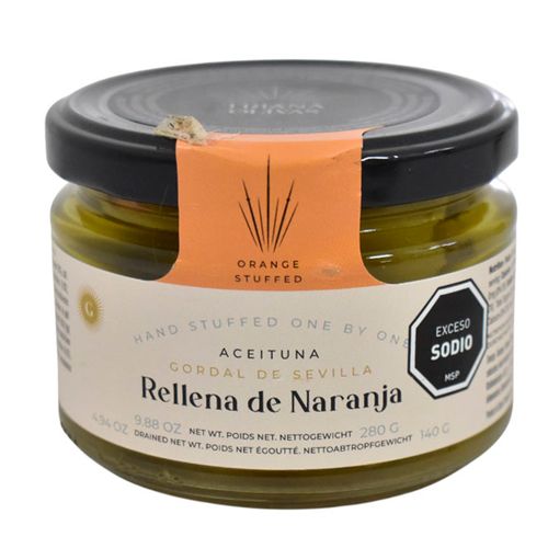 Aceitunas Gordal con Naranja Don Gastronom 280 g