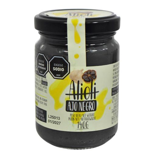 Salsa Alioli Ajo Negro Don Gastronom 140 g