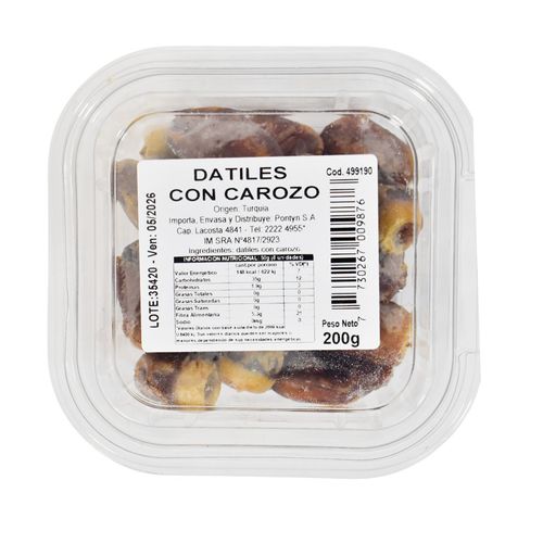 Dátiles con Carozo 200 g