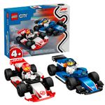 LEGO-City-F1-Williams-Racing-y-Haas-F1