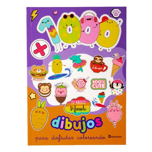 Libro Infantil para Colorear 1000 Dibujos