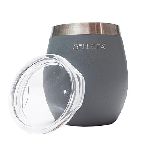 Mate 240 ml acero inoxidable doble pared Gris AQUA