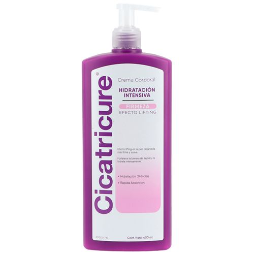 Crema corporal CICATRICURE firmeza  fc. 400 ml