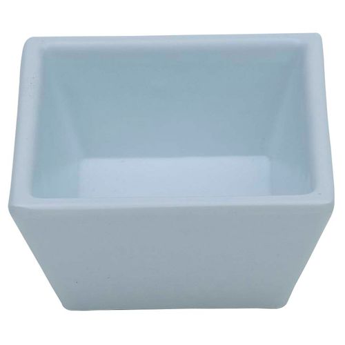 Bowl melamina blanco cuadrado 5,6 x 2,8 cm
