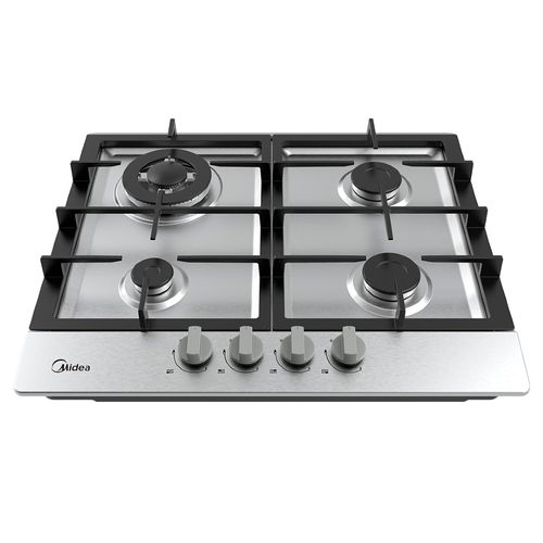 Anafe MIDEA Mod. MG60SK005AH1B-UY 4 Horn Gas Inox