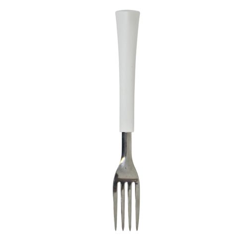 Tenedor de mesa 20 cm mango blanco Inova DI SOLLE