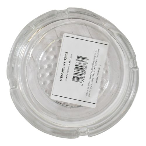 Cenicero 11 x 3 cm Clear