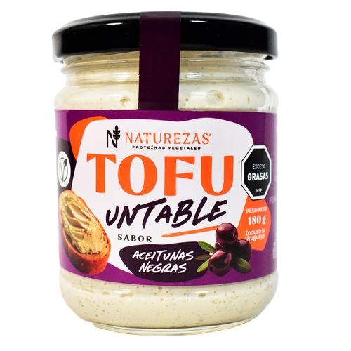 Tofu Untable Aceituna Negra NATUREZAS 180 g