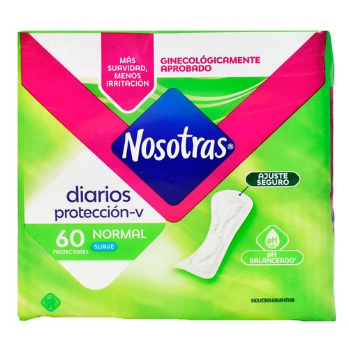 Protectores Diarios NOSOTRAS Normal 60 un.