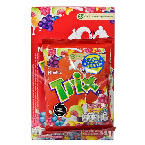 Cereal TRIX Nestlé 480 g + 90 g