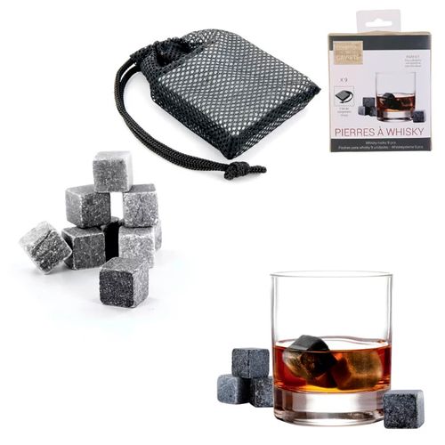 Set x 9 Piedras para Whisky 2x2 cm