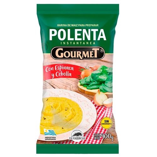 Polenta GOURMET Espinaca 400 g