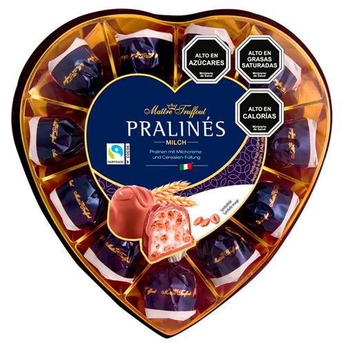 Bombones MAITRE TRUFFOUT Corazón 165 g