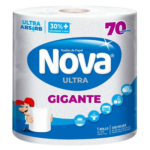 Toalla de Papel NOVA Ultra Gigante 70 m