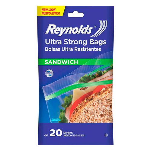Bolsa para Sándwich con Cierre x 20 un. Doy Pack