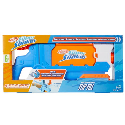 NERF Pistola Lanza Agua Dinosquad Raptor Surge