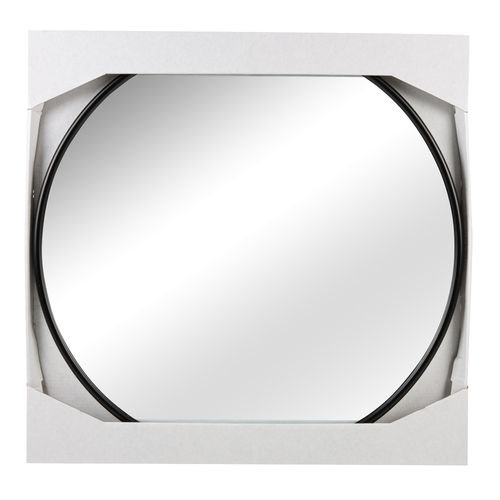 Espejo con marco plástico d:50 cm