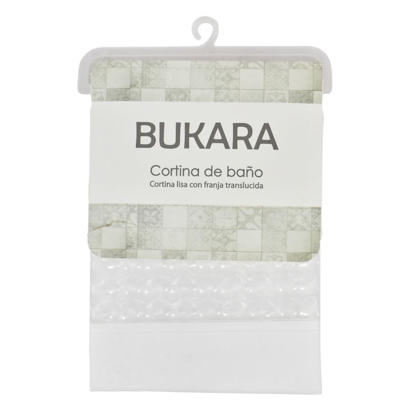 Cortina-Baño-Bukara-Lisa-con-Transparencia-Blanca